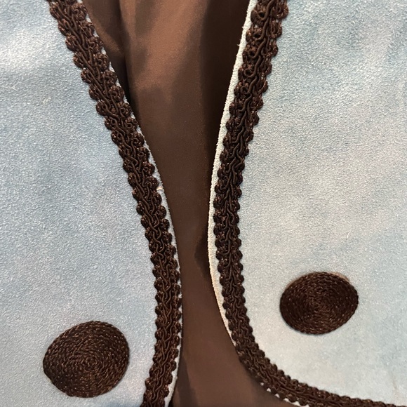 Vintage Steer Brand Suede Lined Vest - Picture 4 of 4